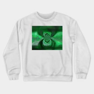 Green Copper Vortex Crewneck Sweatshirt